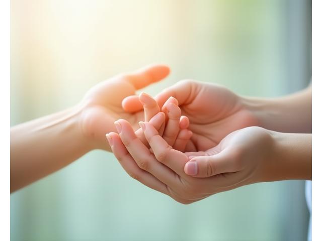 Kadın doğum uzmanı web sitesi için anne ve bebek görseli.