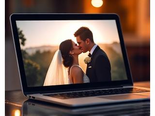 Neşe Aydın'ın düğün fotoğrafçılığı portfolyosundan bir kare; mutlu bir çift ve romantik bir hava.